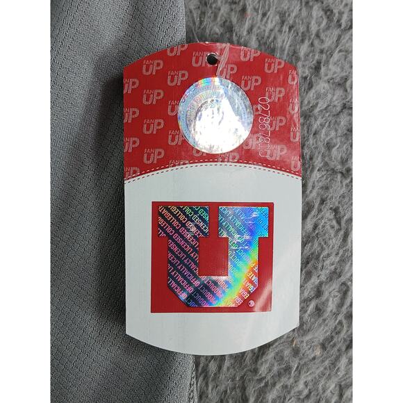 Utah Utes Pullover Golf Mens Medium Gray Long Sleeve 1/4 Quarter Zip NWT - Picture 4 of 8